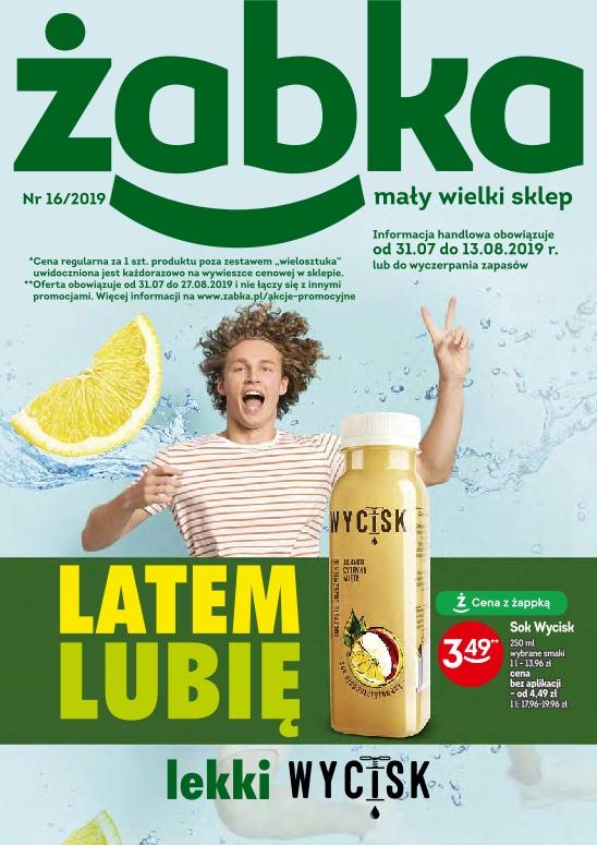 Gazetka promocyjna Żabka str. 1