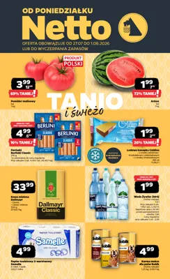 Netto gazetka - od 27/07/2026 do 01/08/2026