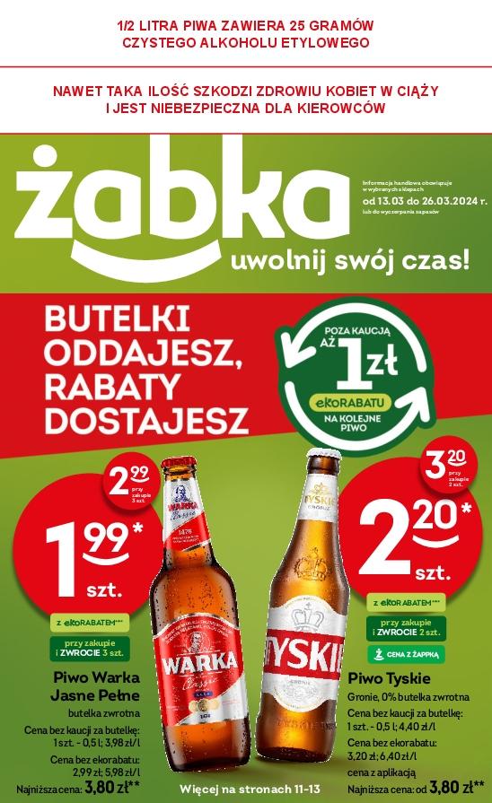 Gazetka promocyjna Żabka str. 1