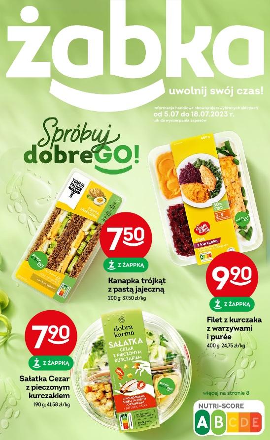 Gazetka promocyjna Żabka str. 1