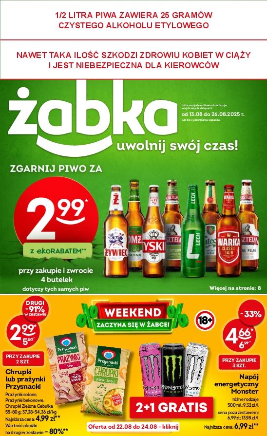 Gazetka promocyjna Żabka str. 1