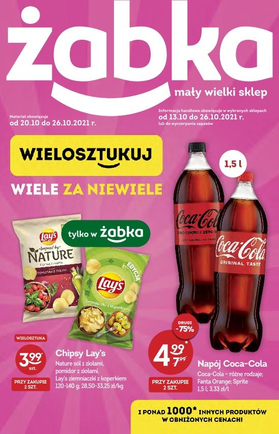 Gazetka promocyjna Żabka str. 1