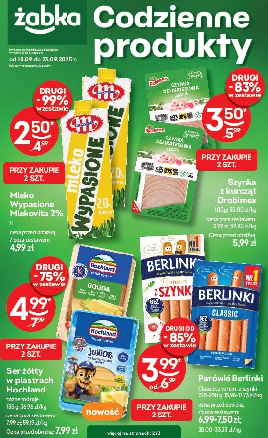 Gazetka promocyjna Żabka str. 1