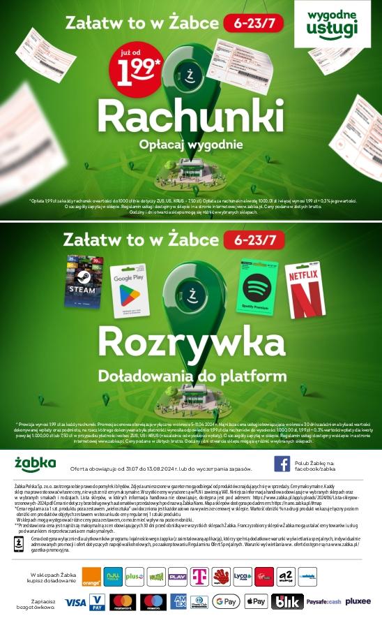 Gazetka promocyjna Żabka str. 72