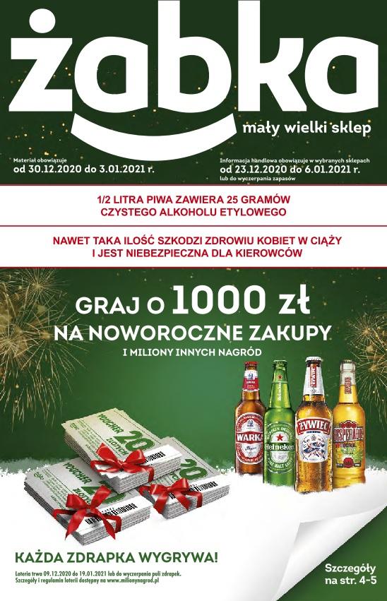 Gazetka promocyjna Żabka str. 1