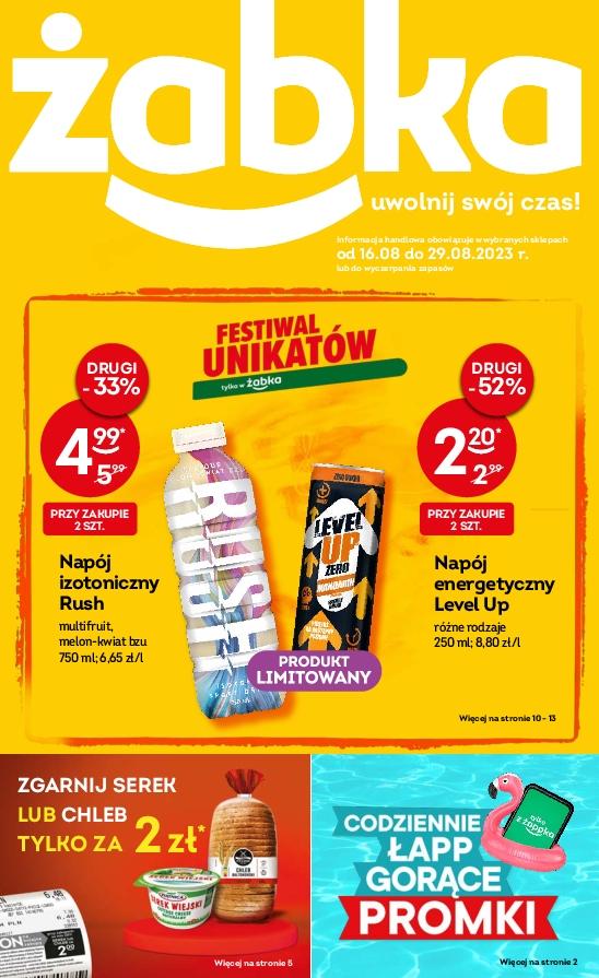 Gazetka promocyjna Żabka str. 1