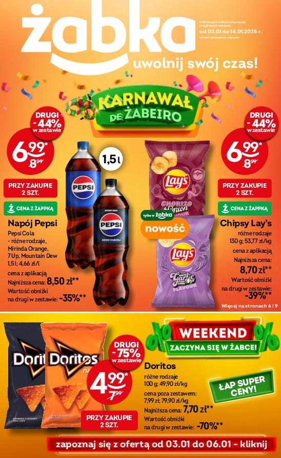 Gazetka promocyjna Żabka str. 1