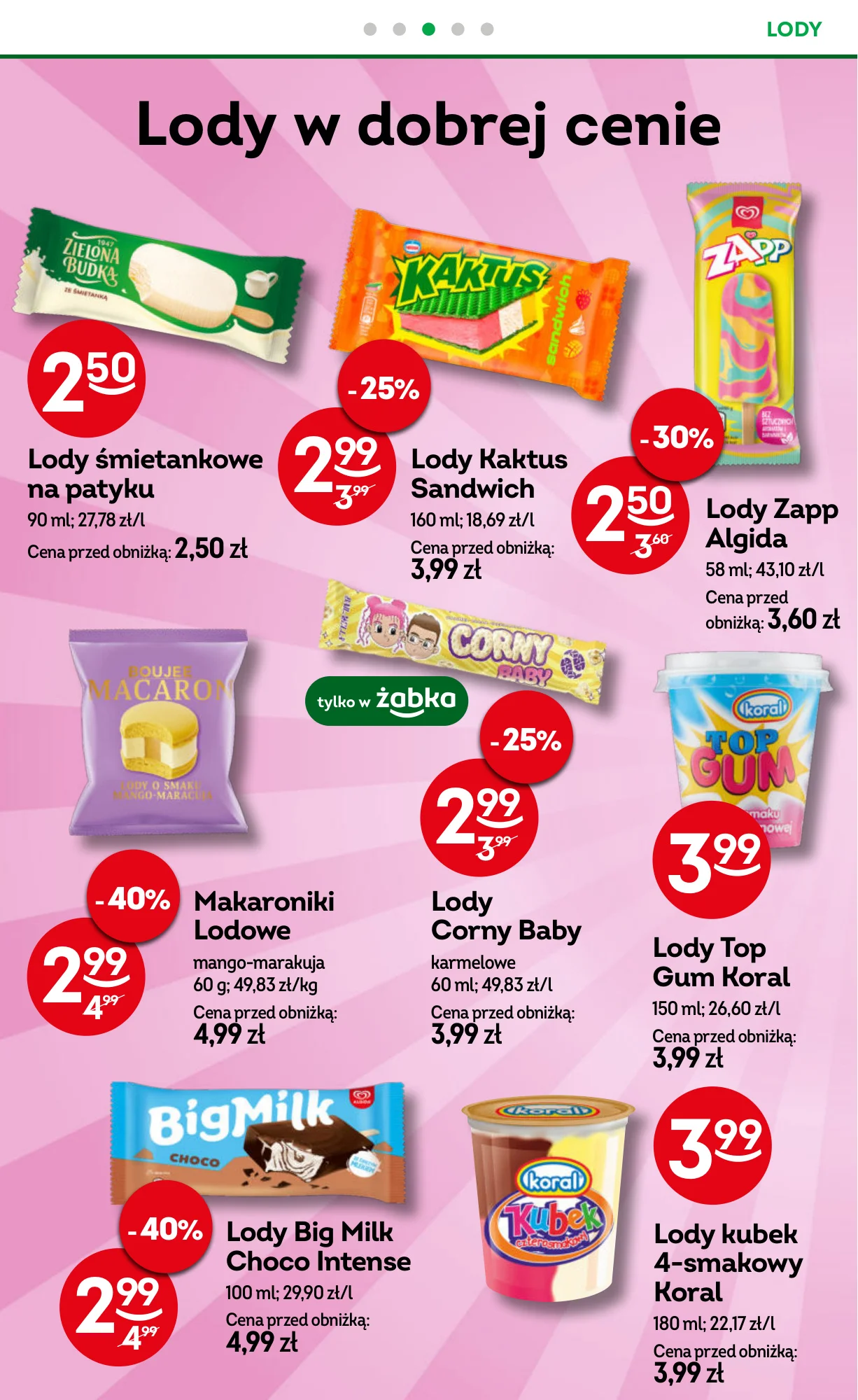 Gazetka promocyjna Żabka str. 62