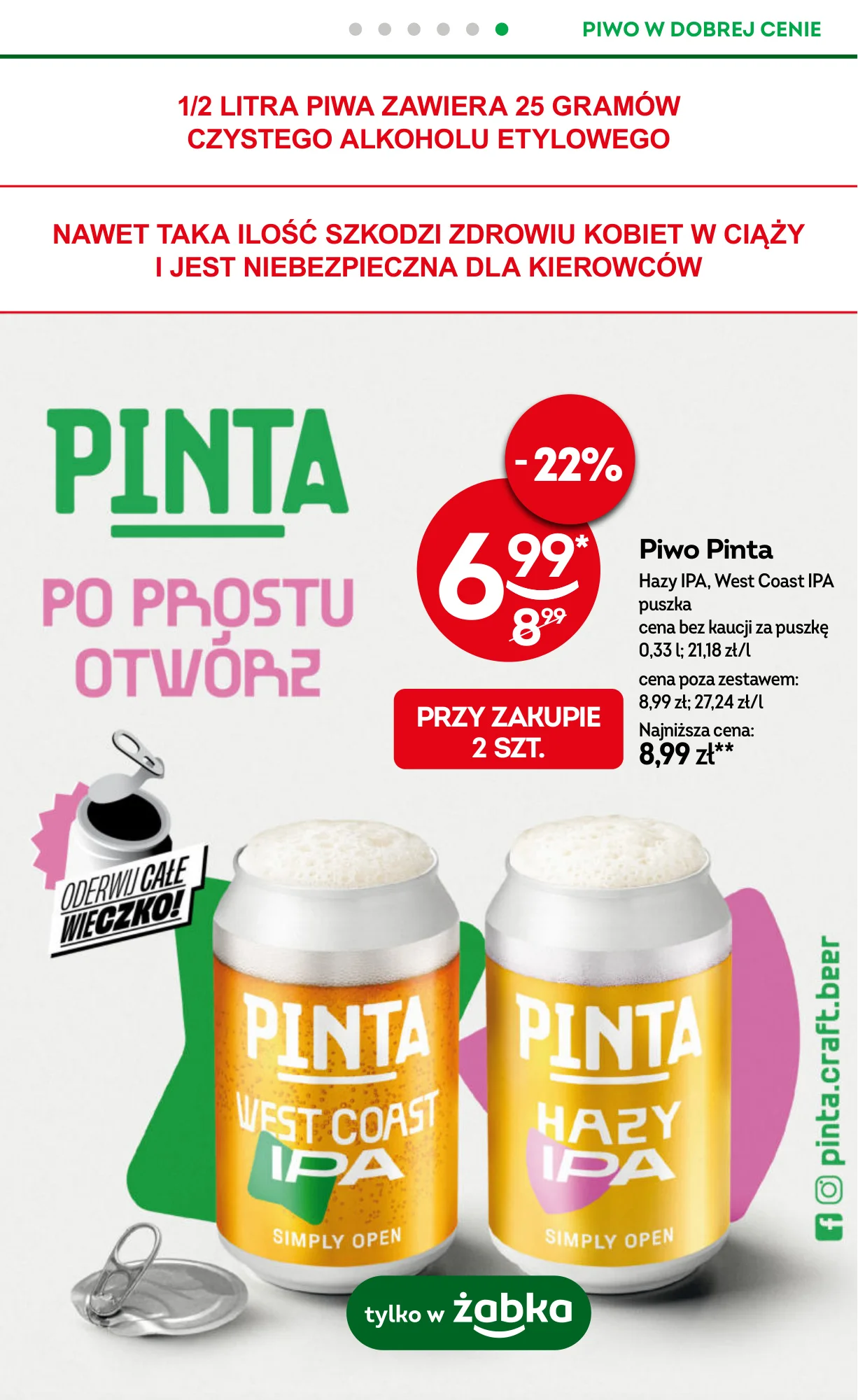 Gazetka promocyjna Żabka str. 47