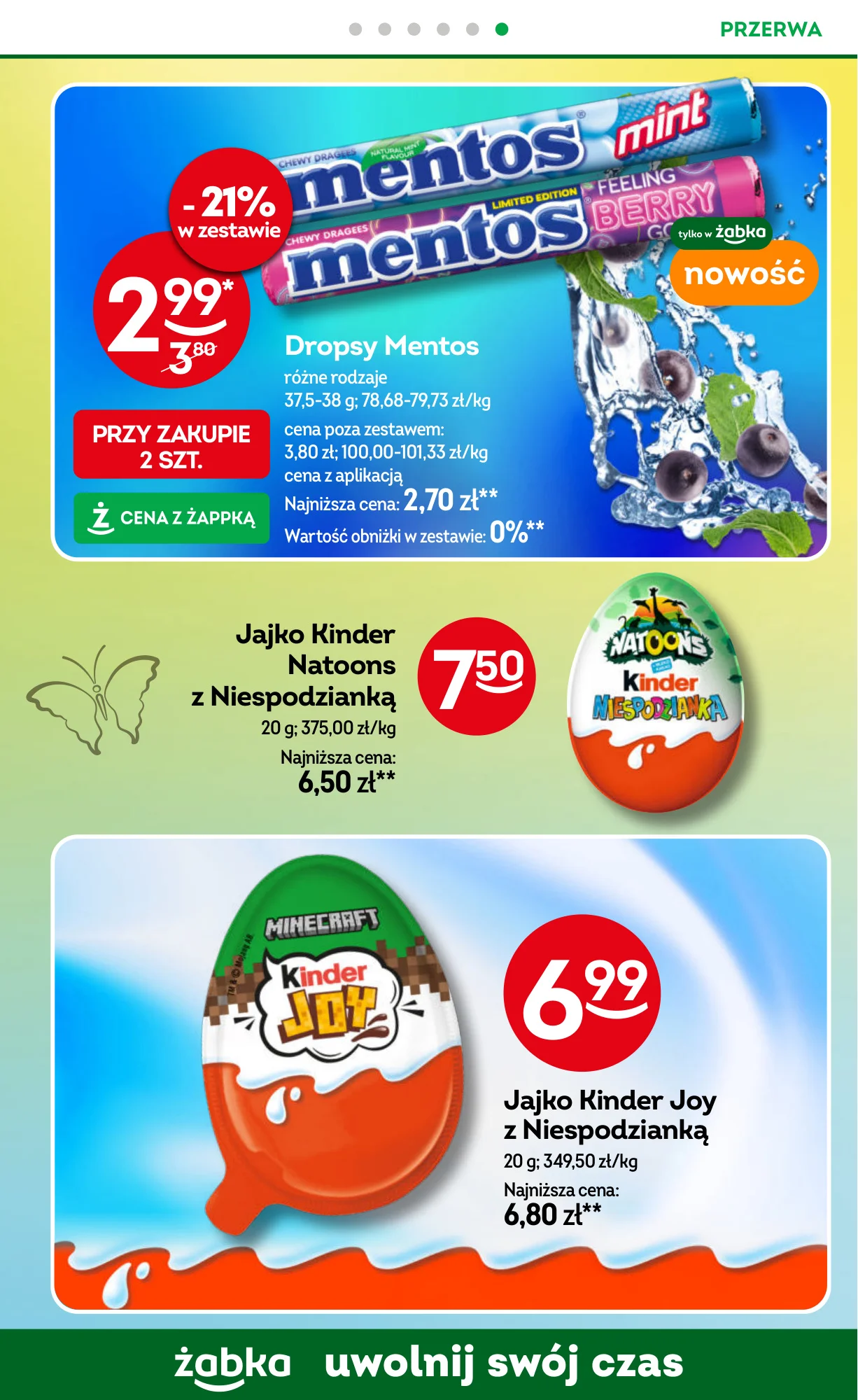 Gazetka promocyjna Żabka str. 89