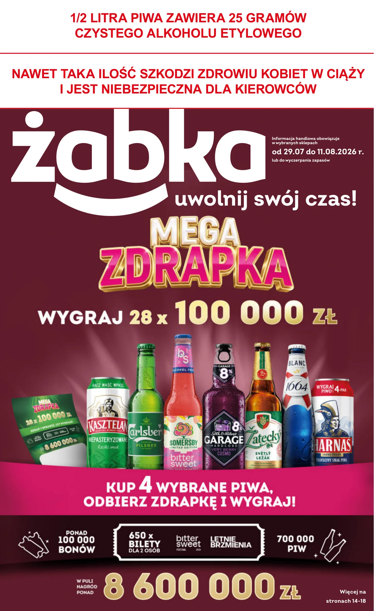 Gazetka promocyjna Żabka str. 1