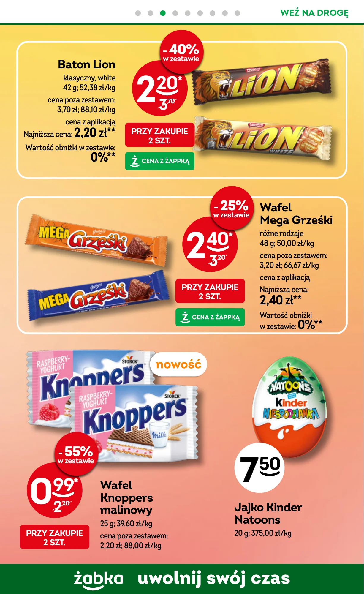 Gazetka promocyjna Żabka str. 72