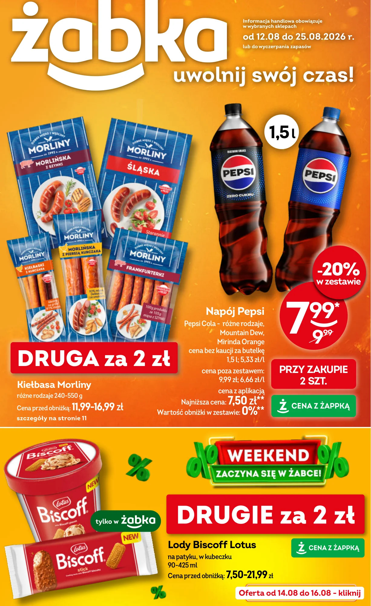 Gazetka promocyjna Żabka str. 1