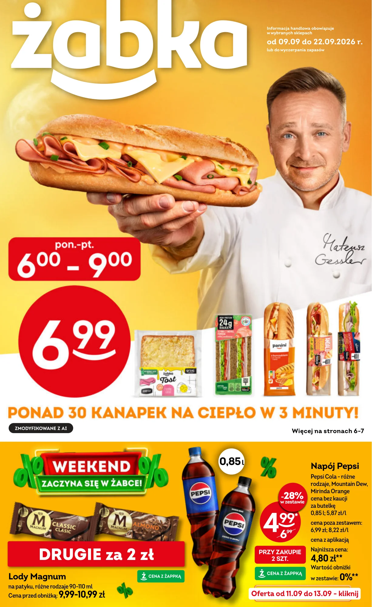 Gazetka promocyjna Żabka str. 1