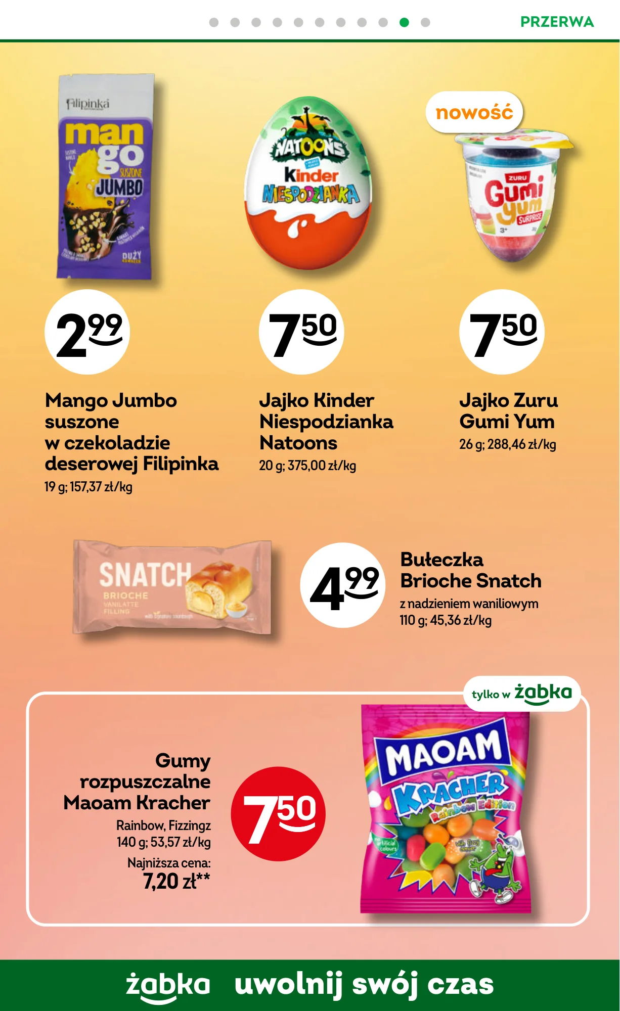 Gazetka promocyjna Żabka str. 71