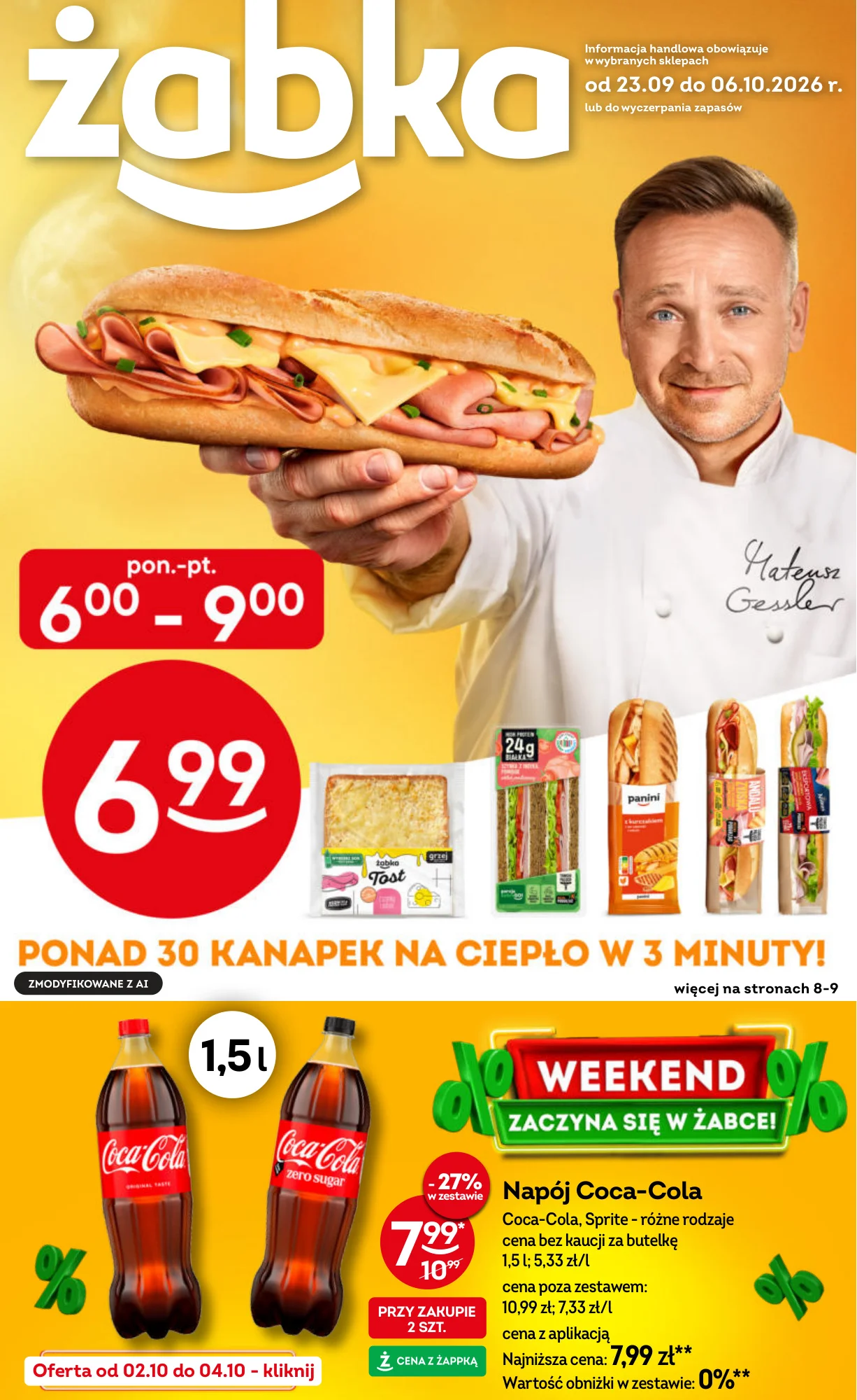 Gazetka promocyjna Żabka str. 1