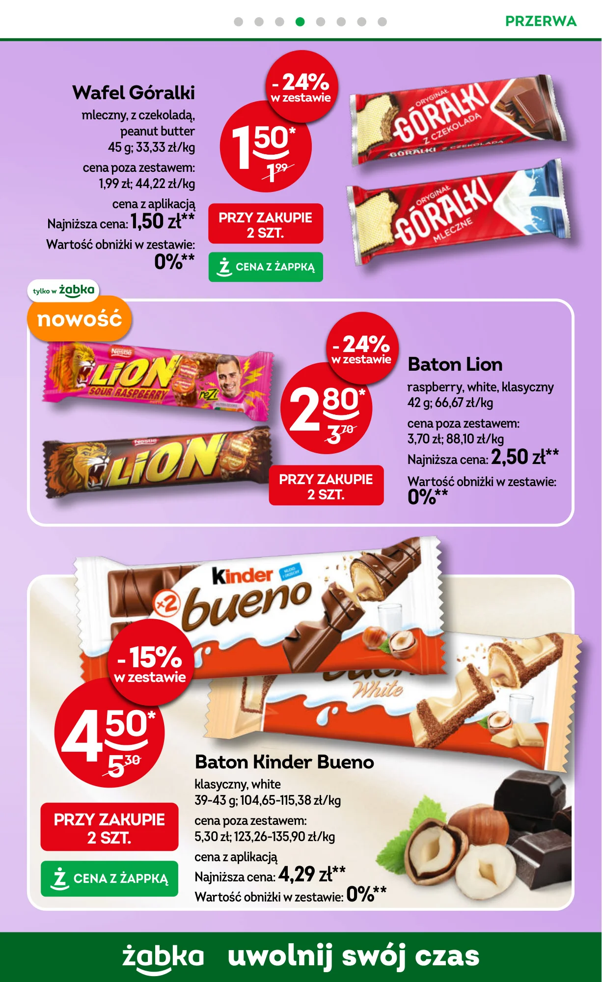 Gazetka promocyjna Żabka str. 49