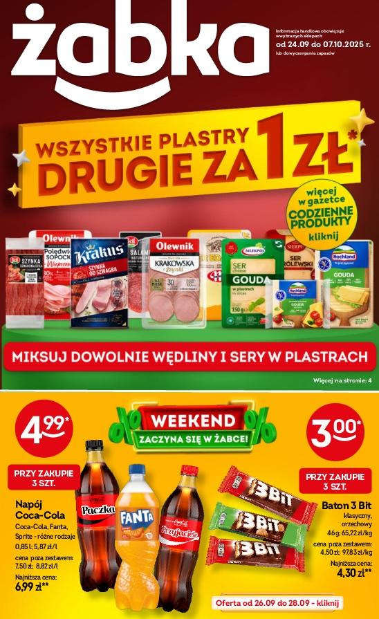 Gazetka promocyjna Żabka str. 1