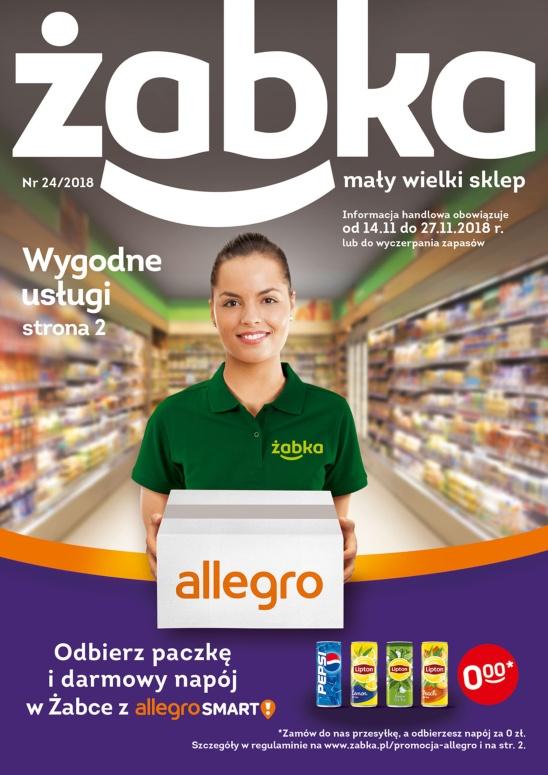 Gazetka promocyjna Żabka str. 1