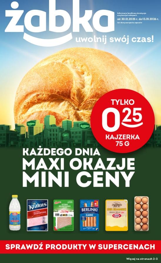 Gazetka promocyjna Żabka str. 1