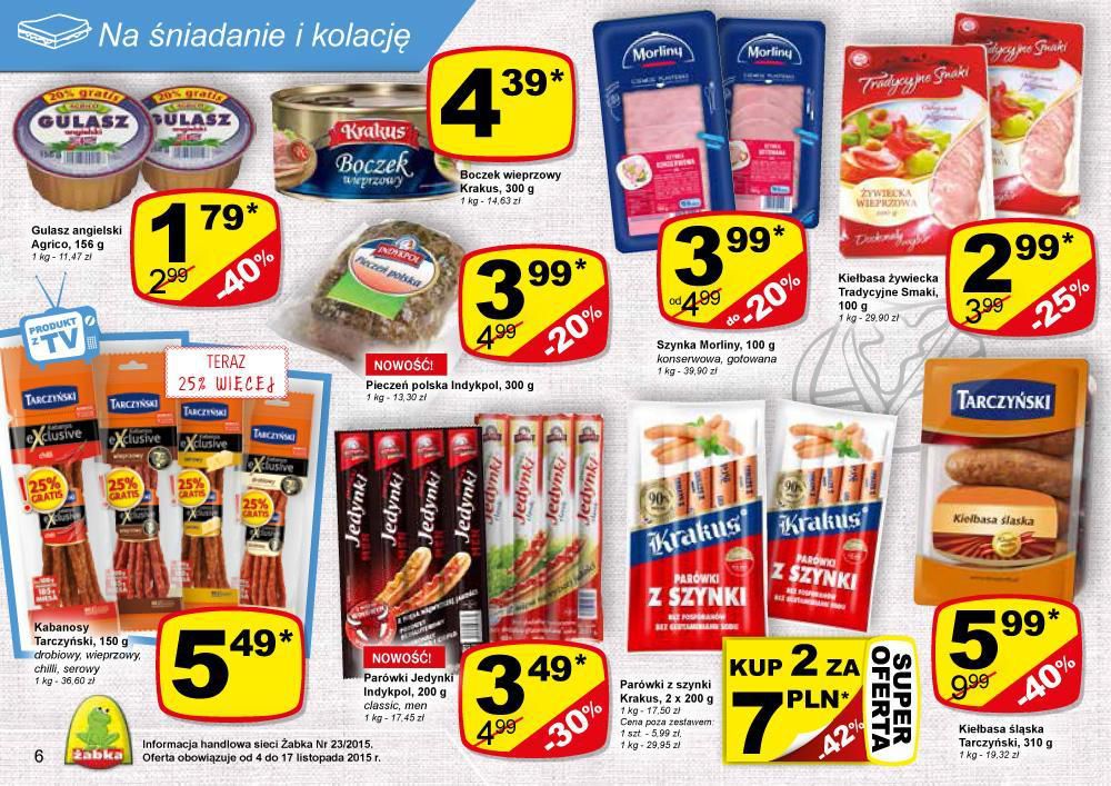 Gazetka promocyjna Żabka str. 6