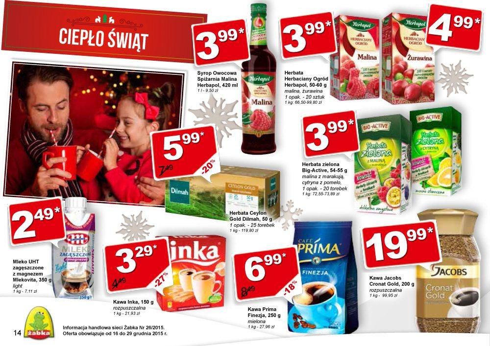 Gazetka promocyjna Żabka str. 14