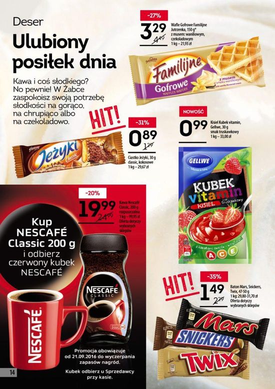 Gazetka promocyjna Żabka str. 14
