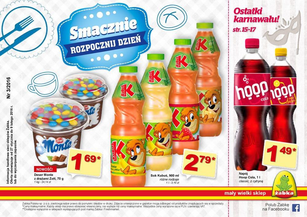 Gazetka promocyjna Żabka str. 1