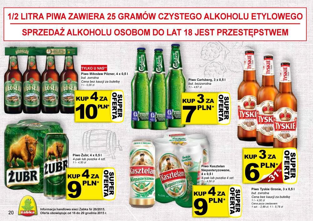 Gazetka promocyjna Żabka str. 20
