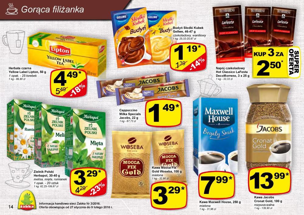 Gazetka promocyjna Żabka str. 14
