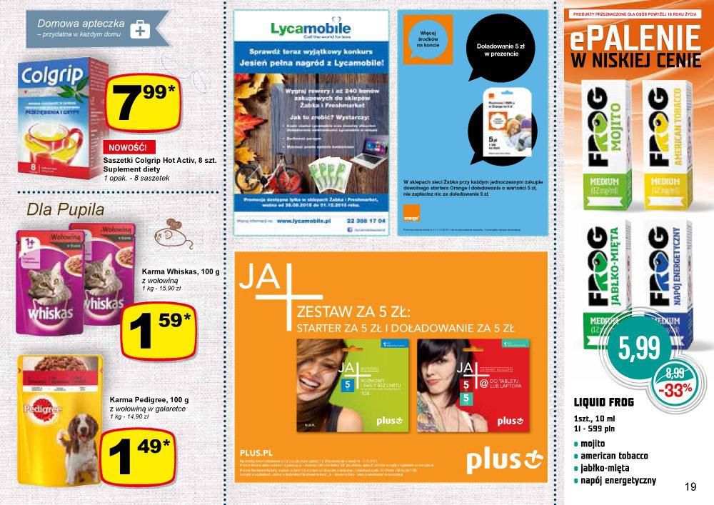 Gazetka promocyjna Żabka str. 19