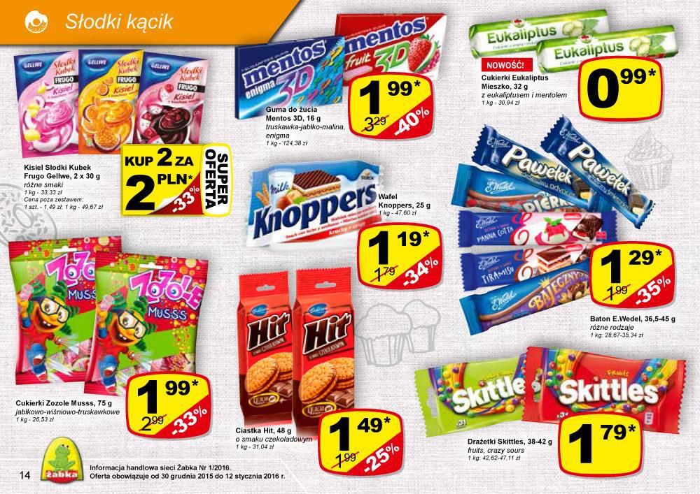Gazetka promocyjna Żabka str. 14