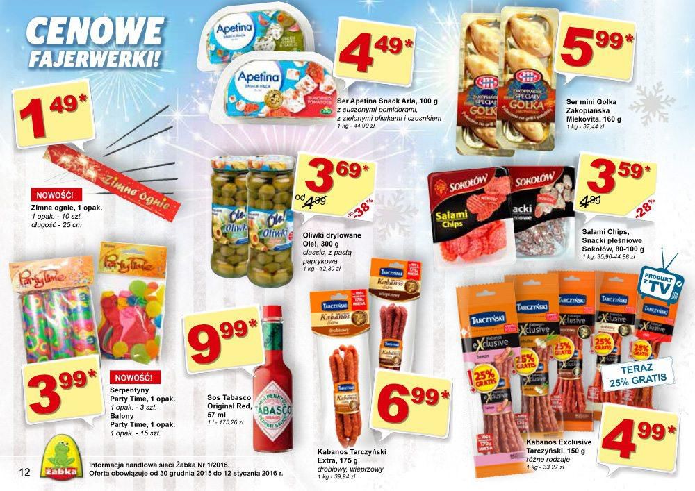 Gazetka promocyjna Żabka str. 12