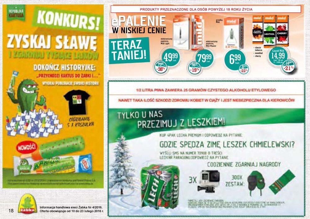 Gazetka promocyjna Żabka str. 18