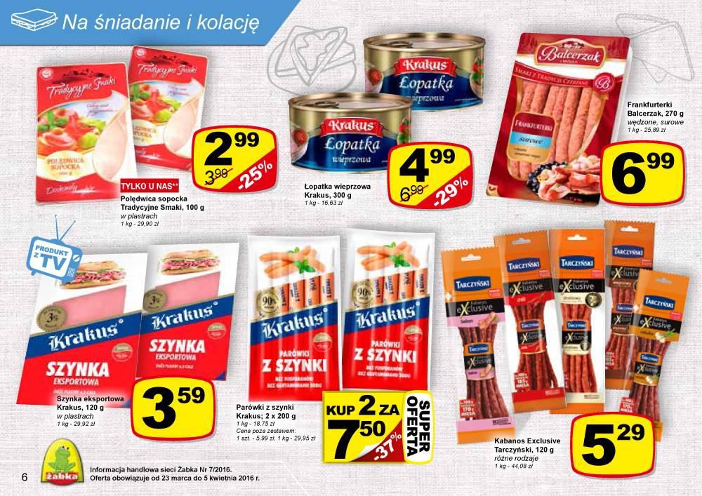 Gazetka promocyjna Żabka str. 6