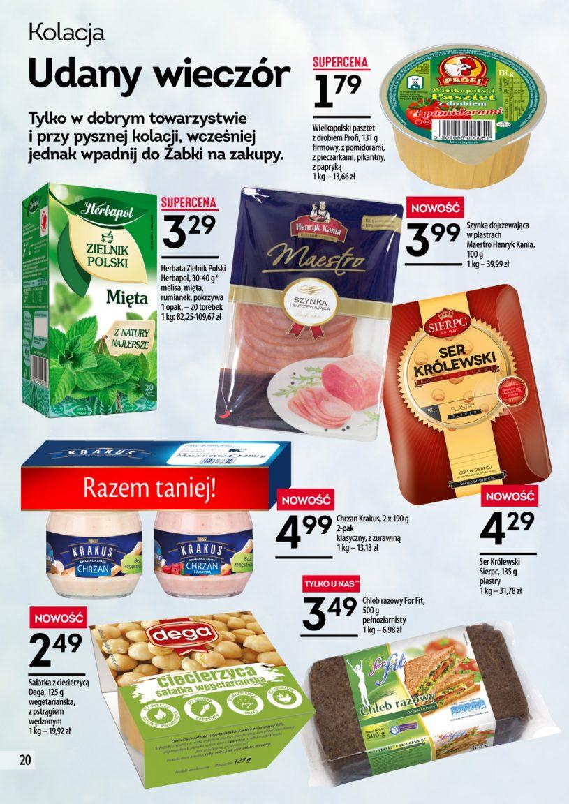 Gazetka promocyjna Żabka str. 20