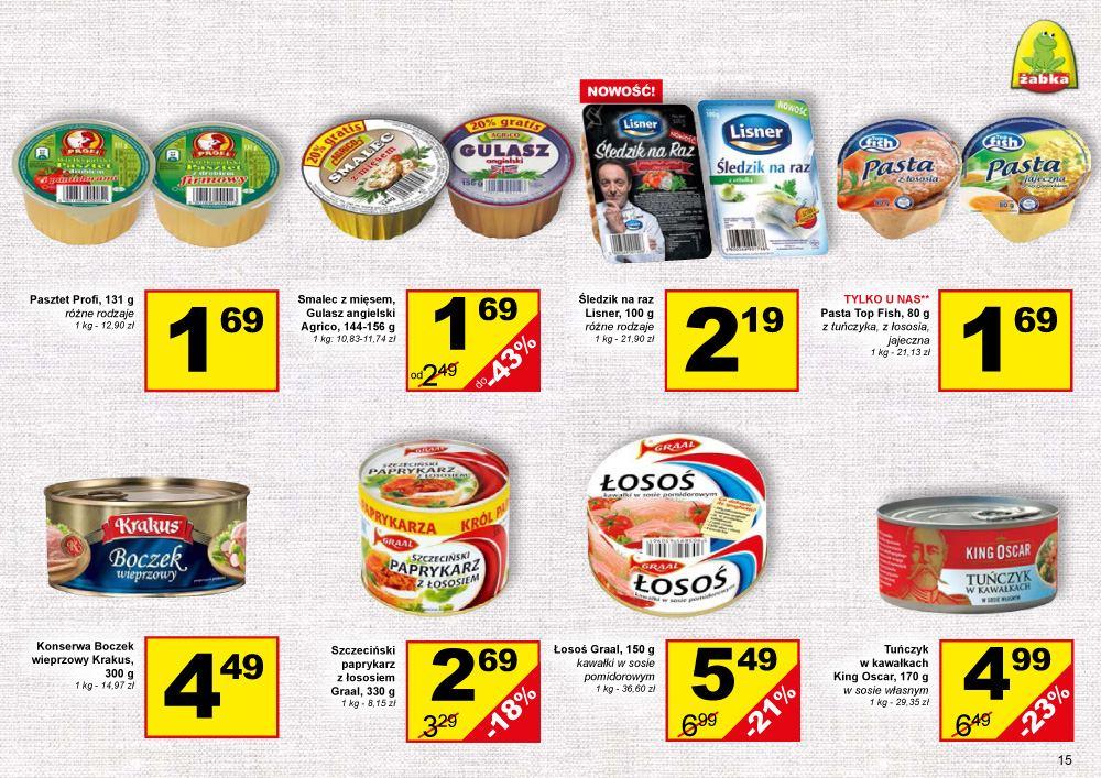 Gazetka promocyjna Żabka str. 15
