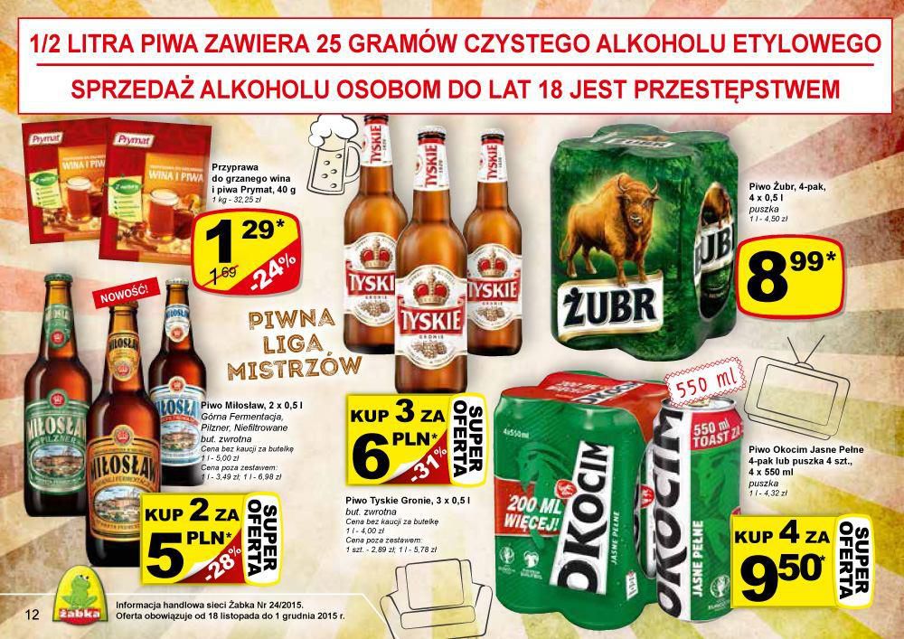 Gazetka promocyjna Żabka str. 12