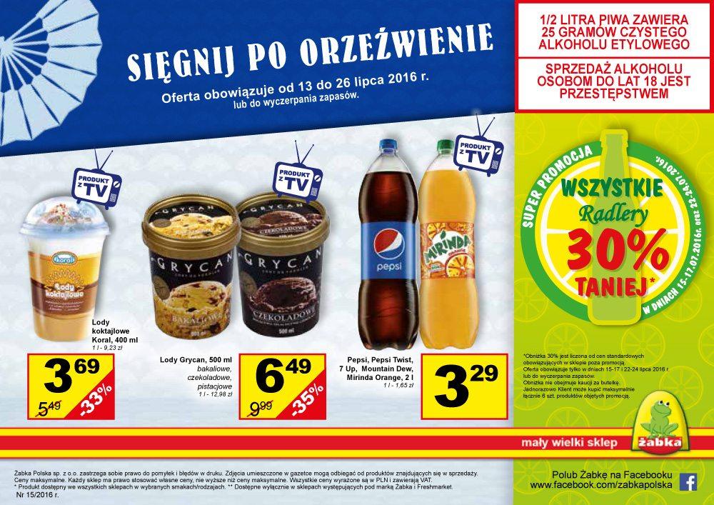 Gazetka promocyjna Żabka str. 1