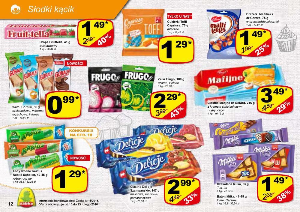 Gazetka promocyjna Żabka str. 12