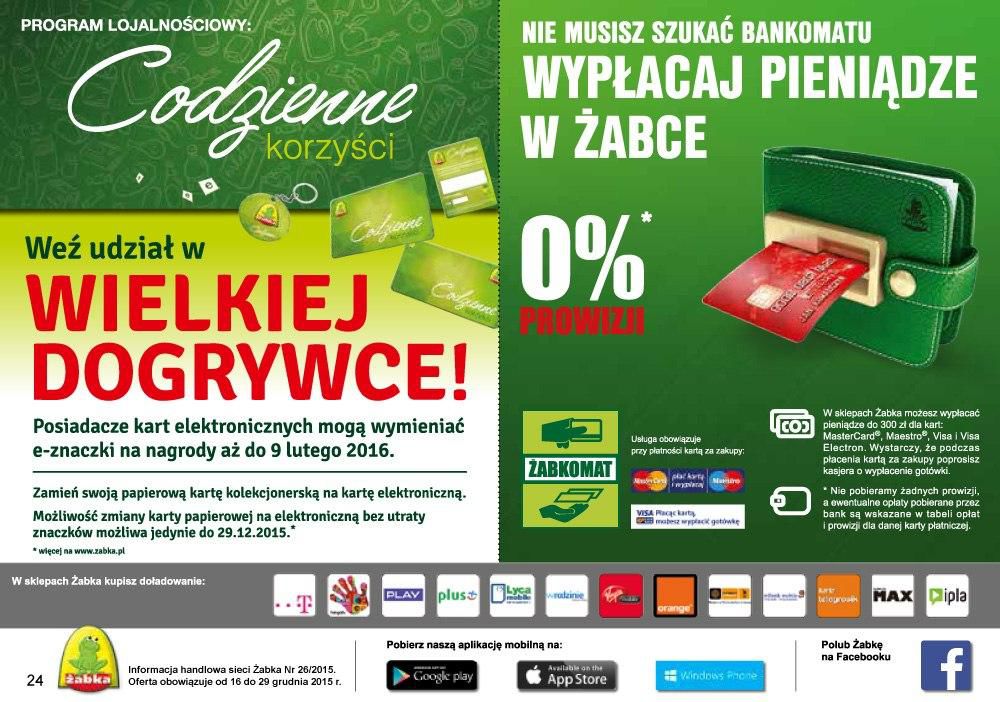 Gazetka promocyjna Żabka str. 24