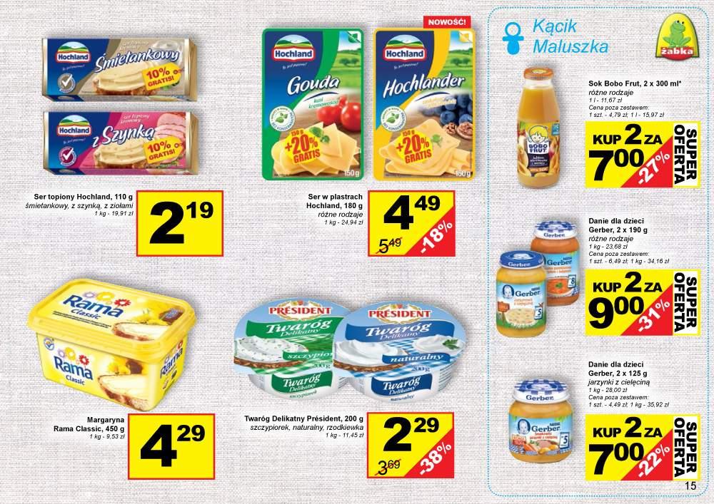 Gazetka promocyjna Żabka str. 15