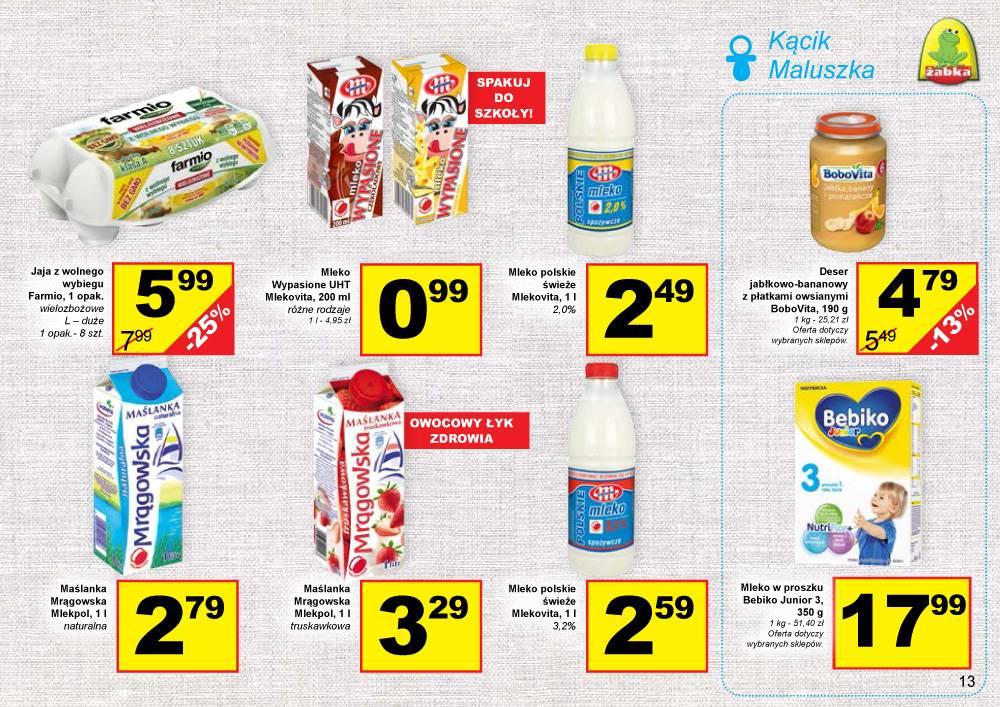 Gazetka promocyjna Żabka str. 13