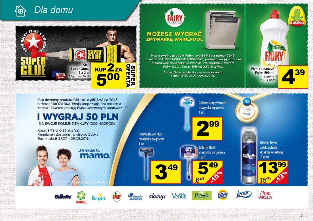 Gazetka promocyjna Żabka str. 21